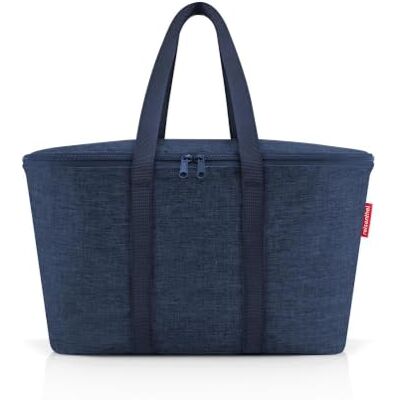 UH4129 reisenthel Coolerbag – torba chłodząca z wysokiej jakości tkaniny poliestrowej – idealna na piknik, zakupy i w podróży, Twist Navy, jeden rozmiar, Współczesny UH4129 reisenthel Coolerbag – torba chłodząca z wysokiej jakości tkaniny poliestrowej – idealna na piknik, zakupy i w podróży, Twist Navy, jeden rozmiar, Współczesny