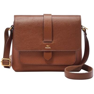 ZB6749-200 Fossil Damska torebka Kinley mała torebka crossbody, Brązowy, Small ZB6749-200 Fossil Damska torebka Kinley mała torebka crossbody, Brązowy, Small