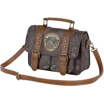 04905 Harry Potter Pride -Mała Torebka na Ramię Satchel, Brązowa, 23 x 19 cm 04905 Harry Potter Pride -Mała Torebka na Ramię Satchel, Brązowa, 23 x 19 cm