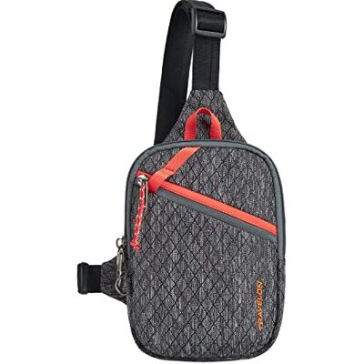 43583-55W Travelon Uniseks antykradzieżowa Greenlander kompaktowa torba na ramię, Popiół diamentowy, One Size 43583-55W Travelon Uniseks antykradzieżowa Greenlander kompaktowa torba na ramię, Popiół diamentowy, One Size