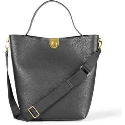 AEWM40190_Black Amazon Essentials Damska torba typu bucket bag, czarna, jeden rozmiar AEWM40190_Black Amazon Essentials Damska torba typu bucket bag, czarna, jeden rozmiar