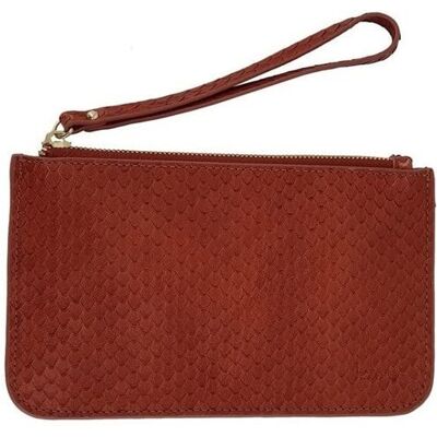 14142016 Kate Lee, damska teczka z połyskiem i Sienna, Siena 14142016 Kate Lee, damska teczka z połyskiem i Sienna, Siena