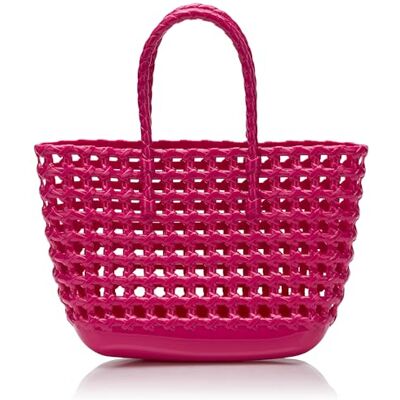 117402-000013 FELIPA Women's damska tkana torba kopertówka, różowa, Rosa, jeden rozmiar 117402-000013 FELIPA Women's damska tkana torba kopertówka, różowa, Rosa, jeden rozmiar