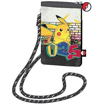 POK231435 BOLSITO CORDON PORTAMOVIL POKEMON "PIKACHU", Kolor, Talla única, zwykły POK231435 BOLSITO CORDON PORTAMOVIL POKEMON "PIKACHU", Kolor, Talla única, zwykły