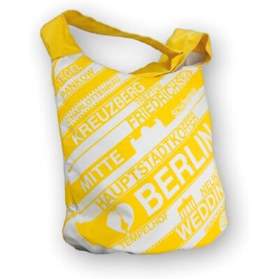 58952433 Hauptstadtkoffer Torba na ramię uniseks Berlin, biały, żółty, 36, torba na ramię 58952433 Hauptstadtkoffer Torba na ramię uniseks Berlin, biały, żółty, 36, torba na ramię