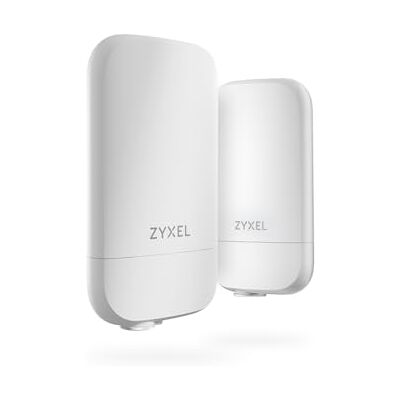 Zyxel WiFi 6 Zewnętrzny Most Bezprzewodowy AX2400 PoE 5km NWA55AXPTP Prekonfigurowany Zestaw 2 Sztuk, Auto-Pairing, Odporny na Warunki Atmosferyczne IP55, Dual-Radio, 2-Stream, NebulaFlex Zyxel WiFi 6 Zewnętrzny Most Bezprzewodowy AX2400 PoE 5km NWA55AXPTP Prekonfigurowany Zestaw 2 Sztuk, Auto-Pairing, Odporny na Warunki Atmosferyczne IP55, Dual-Radio, 2-Stream, NebulaFlex