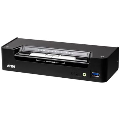 Aten CS1953 3-portowy przełącznik KVM 1x DP/USB-C i 2x DP/USB-A Aten CS1953 3-portowy przełącznik KVM 1x DP/USB-C i 2x DP/USB-A
