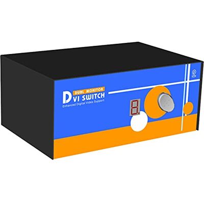 Cablematic Uniclass KVM Switch PS2 DVI 1600x1200 Video 1KVM Dual 2CPU Cablematic Uniclass KVM Switch PS2 DVI 1600x1200 Video 1KVM Dual 2CPU