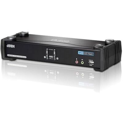 Aten CubiQ CS1782A podwójny przełącznik KVM (Dual-DVI, 7.1 Audio, 120 Hz 3D, USB) Aten CubiQ CS1782A podwójny przełącznik KVM (Dual-DVI, 7.1 Audio, 120 Hz 3D, USB)