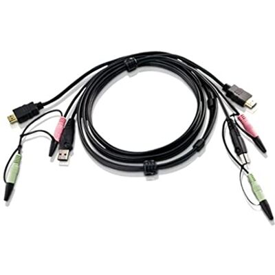 Aten 2L-7D02UH kabel (USB, HDMI) 1,8 m Aten 2L-7D02UH kabel (USB, HDMI) 1,8 m