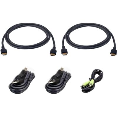 Aten 2L-7D02UH21X5 Secure HDMI Dual Display KVM Cable Kit Aten 2L-7D02UH21X5 Secure HDMI Dual Display KVM Cable Kit