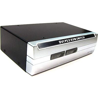 Cablematic Przełącznik Uniclass KVM PS2 DVI 1920x1200 1KVM na 2CPU Cablematic Przełącznik Uniclass KVM PS2 DVI 1920x1200 1KVM na 2CPU