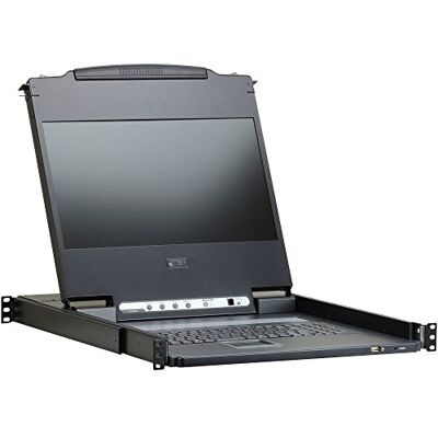 Aten SECOMP CL6700MW ekran panoramiczny 43,94 cm (17,3 cala) US Layout 2X-K06A-1G czarny Aten SECOMP CL6700MW ekran panoramiczny 43,94 cm (17,3 cala) US Layout 2X-K06A-1G czarny