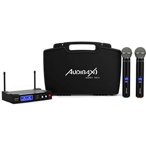System Mikrofonów Bezprzewodowych Sidney 500 A - Podwójne UHF Handhelds System Mikrofonów Bezprzewodowych Sidney 500 A - Podwójne UHF Handhelds