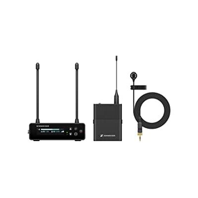 Sennheiser EW-DP ME4 SET (U1/5) przenośny cyfrowy bezprzewodowy system mikrofonowy UHF z ME4 Cardioid Lavalier czarny (700026) Sennheiser EW-DP ME4 SET (U1/5) przenośny cyfrowy bezprzewodowy system mikrofonowy UHF z ME4 Cardioid Lavalier czarny (700026)