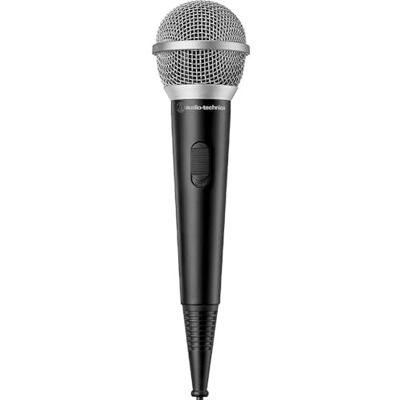 Technica ATR1200X jednokierunkowy dynamiczny mikrofon wokalny/instrumentowy ze stojakiem na biurko i zacisk stojaka (czarny) Technica ATR1200X jednokierunkowy dynamiczny mikrofon wokalny/instrumentowy ze stojakiem na biurko i zacisk stojaka (czarny)
