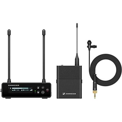 Sennheiser EW-DP ME2 SET (Y1/3) przenośny cyfrowy system mikrofonowy UHF z wielokierunkowym krawatem ME2 czarny (700019) Sennheiser EW-DP ME2 SET (Y1/3) przenośny cyfrowy system mikrofonowy UHF z wielokierunkowym krawatem ME2 czarny (700019)