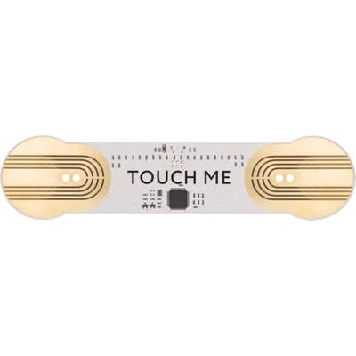 Playtronica TouchMe Midi Controller (dotykowy kontroler MIDI, produkcja muzyki, kompatybilny z syntezatorami i komputerami, rozmiar ręczny, interfejs audio), czarny Playtronica TouchMe Midi Controller (dotykowy kontroler MIDI, produkcja muzyki, kompatybilny z syntezatorami i komputerami, rozmiar ręczny, interfejs audio), czarny