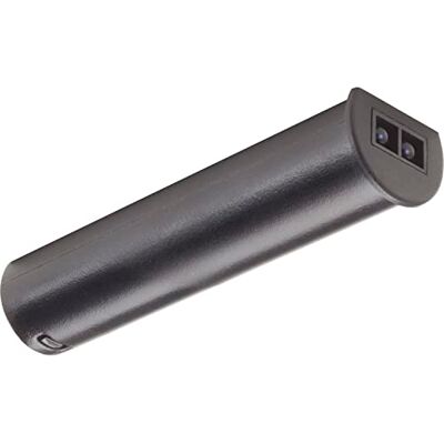 DOMUS LINE Czujnik podczerwieni LED 2 w 1, włącznik światła na podczerwień do lamp podszafkowych i drzwi, do klejenia lub wiercenia, 24/48 W 12/24 V/DC, tworzywo sztuczne, kolor czarny DOMUS LINE Czujnik podczerwieni LED 2 w 1, włącznik światła na podczerwień do lamp podszafkowych i drzwi, do klejenia lub wiercenia, 24/48 W 12/24 V/DC, tworzywo sztuczne, kolor czarny