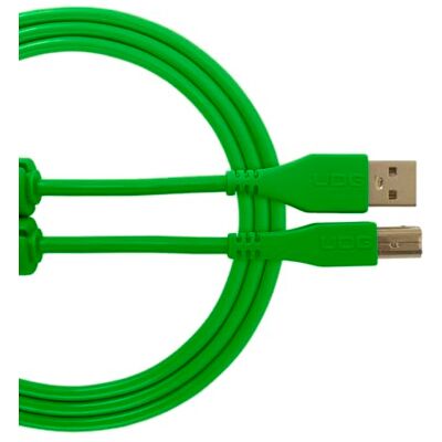 UDG Kabel USB 2.0 (A-B) prosty zielony 1M Zoptymalizowany dźwięk Ultimate kabel audio dla DJ-ów i producentów, aby zmaksymalizować ich wydajność, U95001GR UDG Kabel USB 2.0 (A-B) prosty zielony 1M Zoptymalizowany dźwięk Ultimate kabel audio dla DJ-ów i producentów, aby zmaksymalizować ich wydajność, U95001GR