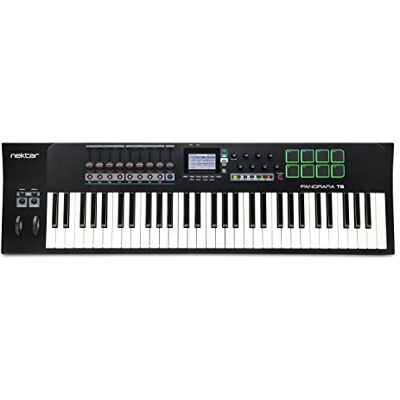 Nektar Panorama T6 USB MIDI kontroler klawiatury z integracją DAW i sterowaniem wtyczką ynową Nektar Panorama T6 USB MIDI kontroler klawiatury z integracją DAW i sterowaniem wtyczką ynową