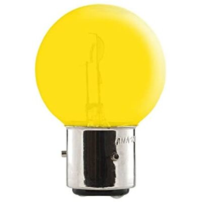 cyclingcolors Żarówka 12 V 45/40 W BA21D żółta żarówka samochodowa vintage oldtimer żarówka żarówka cyclingcolors Żarówka 12 V 45/40 W BA21D żółta żarówka samochodowa vintage oldtimer żarówka żarówka