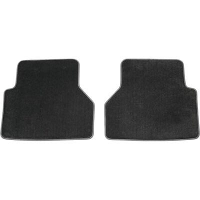 Audi Dywaniki Samochodowe Premium, Welurowe, Tylne, Czarne/Stalowoszare, Kompatybilne z A6 (Typ C8 4A), A7 (Typ C8 4K), Dopasowane Audi Dywaniki Samochodowe Premium, Welurowe, Tylne, Czarne/Stalowoszare, Kompatybilne z A6 (Typ C8 4A), A7 (Typ C8 4K), Dopasowane