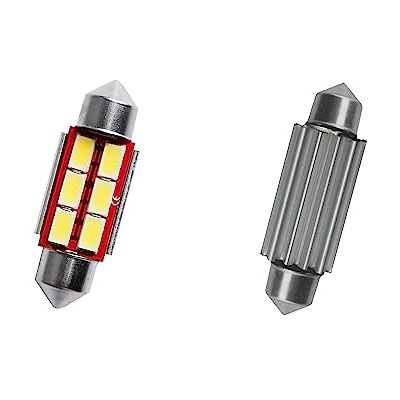 Simoni Racing Festoon żarówki 6-LED 39mm 'Canbus No-Polarity' białe zestaw 2 szt Simoni Racing Festoon żarówki 6-LED 39mm 'Canbus No-Polarity' białe zestaw 2 szt