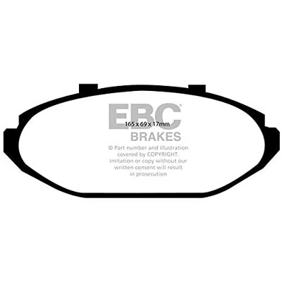 Zestaw klocków hamulcowych EBC - Greenstuff Ulepszenie Sportowe Zestaw klocków hamulcowych EBC - Greenstuff Ulepszenie Sportowe