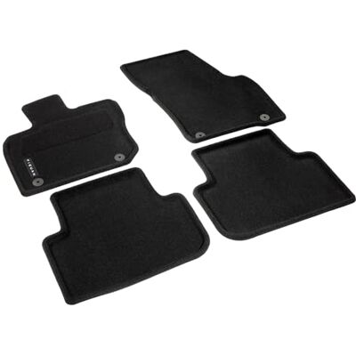 Volkswagen Dywaniki Samochodowe Optimat, Tekstylne, Komplet 4 Sztuki, Czarne, Przednie i Tylne, Dopasowane do VW Tiguan 3 (CT1) od 2024 Volkswagen Dywaniki Samochodowe Optimat, Tekstylne, Komplet 4 Sztuki, Czarne, Przednie i Tylne, Dopasowane do VW Tiguan 3 (CT1) od 2024