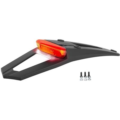 Polisport 8571100001 Światło tylne, światło hamowania i oświetlenie tablicy rejestracyjnej RSP LED 3.0 firmy zatwierdzone do wszystkich modeli motocross/enduro w kolorze czarnym Polisport 8571100001 Światło tylne, światło hamowania i oświetlenie tablicy rejestracyjnej RSP LED 3.0 firmy zatwierdzone do wszystkich modeli motocross/enduro w kolorze czarnym
