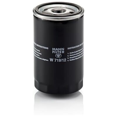 Mann Filter MANN-FILTER W 719/12 Filtr olejowy do Samochody osobowe + dostawcze Mann Filter MANN-FILTER W 719/12 Filtr olejowy do Samochody osobowe + dostawcze