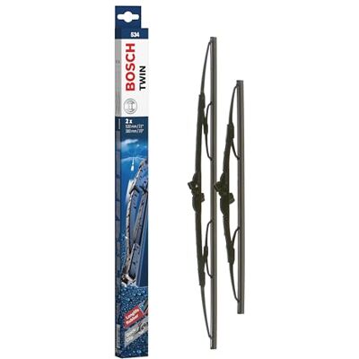 Bosch Pióro wycieraczki Twin 534, długość: 530 mm/380 mm zestaw przednich piór wycieraczki Bosch Pióro wycieraczki Twin 534, długość: 530 mm/380 mm zestaw przednich piór wycieraczki