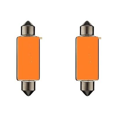 cyclingcolors 2 x żarówka SV8.5 21 W 15 x 44 pomarańczowa 12 V żarówka do samochodu, motocykla, skutera, traktora, ciężarówki, furgonetki cyclingcolors 2 x żarówka SV8.5 21 W 15 x 44 pomarańczowa 12 V żarówka do samochodu, motocykla, skutera, traktora, ciężarówki, furgonetki