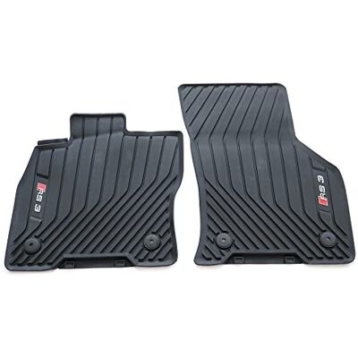 Audi 8Y1061221B041 Gumowe dywaniki premium na każdą pogodę, 2 x dywaniki gumowe z przodu, czarne, z napisem RS3, nie do łagodnego hybrydowego (MHEV) Audi 8Y1061221B041 Gumowe dywaniki premium na każdą pogodę, 2 x dywaniki gumowe z przodu, czarne, z napisem RS3, nie do łagodnego hybrydowego (MHEV)