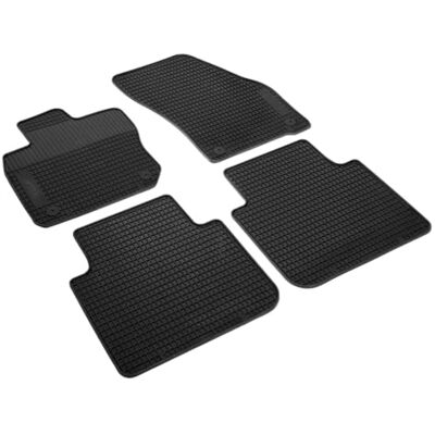 Volkswagen Gumowe Dywaniki Samochodowe, Czarne, Komplet 4 Sztuki (2 Przednie, 2 Tylne), Oryginalne, Pasujące do VW Tayron od 2025 Volkswagen Gumowe Dywaniki Samochodowe, Czarne, Komplet 4 Sztuki (2 Przednie, 2 Tylne), Oryginalne, Pasujące do VW Tayron od 2025