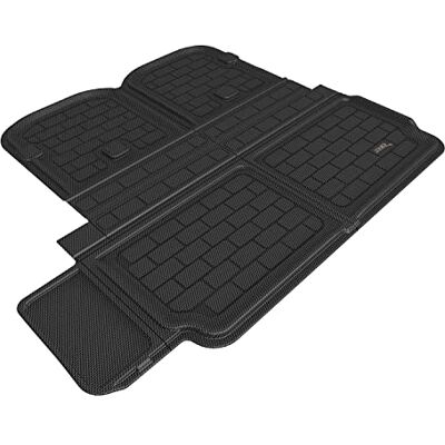 3D MAXpider Dopasowana wkładka cargo do Tesla Model X 2022 za 2. rzędem Cross FOLD Kagu czarna wkładka cargo 3D MAXpider Dopasowana wkładka cargo do Tesla Model X 2022 za 2. rzędem Cross FOLD Kagu czarna wkładka cargo