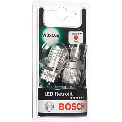 Bosch -W21/5W LED Retrofit lampy samochodowe 12 V 2,5 W W3x16q 2 żarówki Bosch -W21/5W LED Retrofit lampy samochodowe 12 V 2,5 W W3x16q 2 żarówki