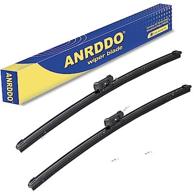 ANRDDO 2 wycieraczki fabryczne do VW Passat B6 CC Jetta Vento 5 Touran Scirocco Eos Golf 5 Golf 6 Skoda Yeti oryginalne wyposażenie wymienne pióro wycieraczki 61.0 cm/48.3 cm (zestaw 2) zamek górny 19 mm ANRDDO 2 wycieraczki fabryczne do VW Passat B6 CC Jetta Vento 5 Touran Scirocco Eos Golf 5 Golf 6 Skoda Yeti oryginalne wyposażenie wymienne pióro wycieraczki 61.0 cm/48.3 cm (zestaw 2) zamek górny 19 mm