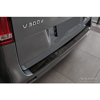 Avisa Osłona zderzaka węglowego 3D Kompatybilny z Mercedes Vito/V Class 2014-2019 & Facelift 2019- "Ribs Avisa Osłona zderzaka węglowego 3D Kompatybilny z Mercedes Vito/V Class 2014-2019 & Facelift 2019- "Ribs