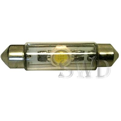 AUTO-STYLE Żarówka LED Festoon 12 V ksenonowa biała 10 x 42 mm, jednoczęściowa AUTO-STYLE Żarówka LED Festoon 12 V ksenonowa biała 10 x 42 mm, jednoczęściowa