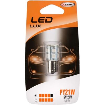 START PY21W 13 LED Pomarańczowa Żarówka - Car Light Bulb START PY21W 13 LED Pomarańczowa Żarówka - Car Light Bulb