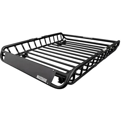 MAXXHAUL 70115 - Stalowy kosz dachowy na poprzeczki - 116,8x91,4x11,4cm - 68kg Pojemność MAXXHAUL 70115 - Stalowy kosz dachowy na poprzeczki - 116,8x91,4x11,4cm - 68kg Pojemność