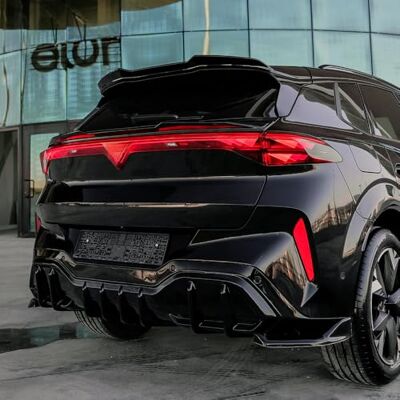 ONEWAY AUTO ACCESSORIES Oneway spoiler do bagażnika kompatybilny z Cupra Terramar (KP1) 2024- czarny połysk ONEWAY AUTO ACCESSORIES Oneway spoiler do bagażnika kompatybilny z Cupra Terramar (KP1) 2024- czarny połysk