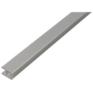Alberts GAH- 30647 profil H samozaciskowy aluminium, anodowane w kolorze srebrnym 1000 x 15,9 x 24 mm Alberts GAH- 30647 profil H samozaciskowy aluminium, anodowane w kolorze srebrnym 1000 x 15,9 x 24 mm