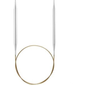 Addi druty okrągłe Basic metalowe, srebrne, 20 x 20 x 1 cm Addi druty okrągłe Basic metalowe, srebrne, 20 x 20 x 1 cm