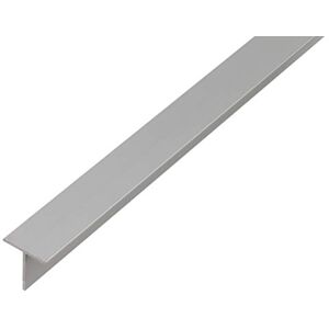 Alberts 473112 Profil T aluminium, anodowany na srebrno 1000 x 15 x 15 mm Alberts 473112 Profil T aluminium, anodowany na srebrno 1000 x 15 x 15 mm