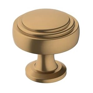 Amerock Gałka do szafki brązowy szampański średnica 32 mm Winsome 1 opakowanie gałka do szuflady osprzęt szafki Amerock Gałka do szafki brązowy szampański średnica 32 mm Winsome 1 opakowanie gałka do szuflady osprzęt szafki