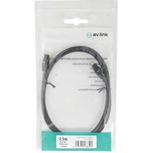 Wysokowydajny kabel optyczny Toslink od AV Link - 2,5 m Wysokowydajny kabel optyczny Toslink od AV Link - 2,5 m