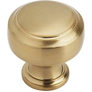 Amerock Pokrętło do szafki brąz szampański średnica 30 mm Highland Ridge 1 sztuka gałka do szuflady okucia do szafek Amerock Pokrętło do szafki brąz szampański średnica 30 mm Highland Ridge 1 sztuka gałka do szuflady okucia do szafek